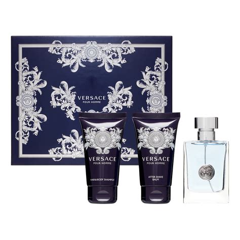 versace pour homme gift set.